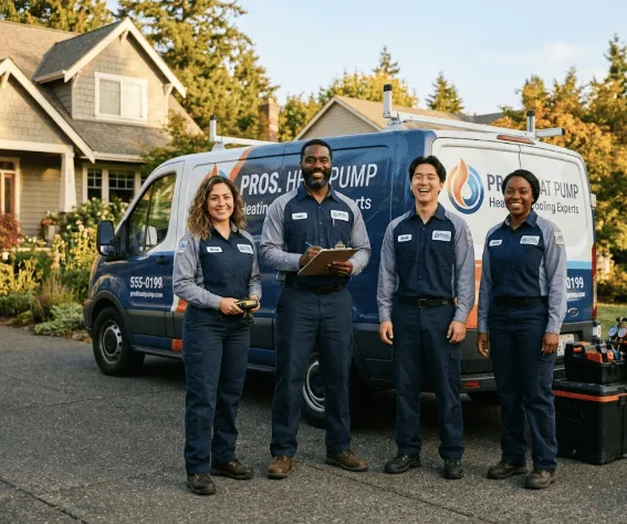 Heat Pump Installation company in Round Mountain, TX